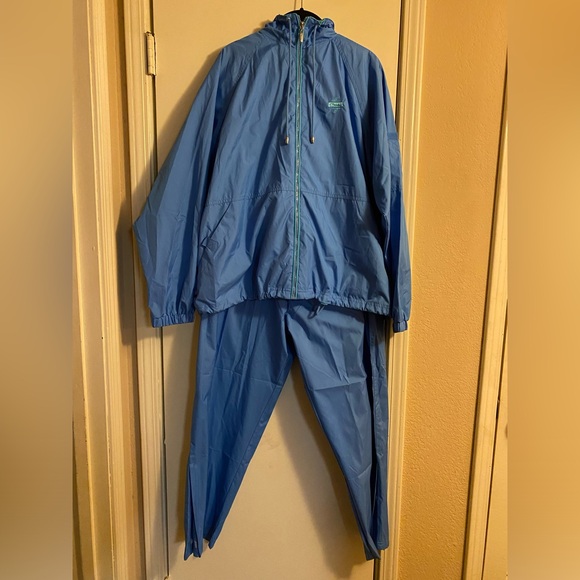 Vintage 90s Catalina Blue Wind-Suit Set XL (16/18) - Picture 2 of 14